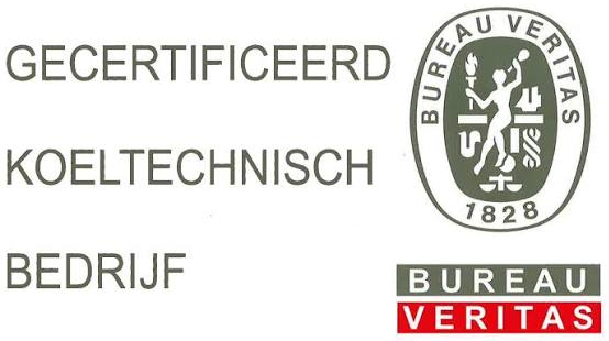 Gecertificeerd koeltechnisch bedrijf, Bureau Veritas